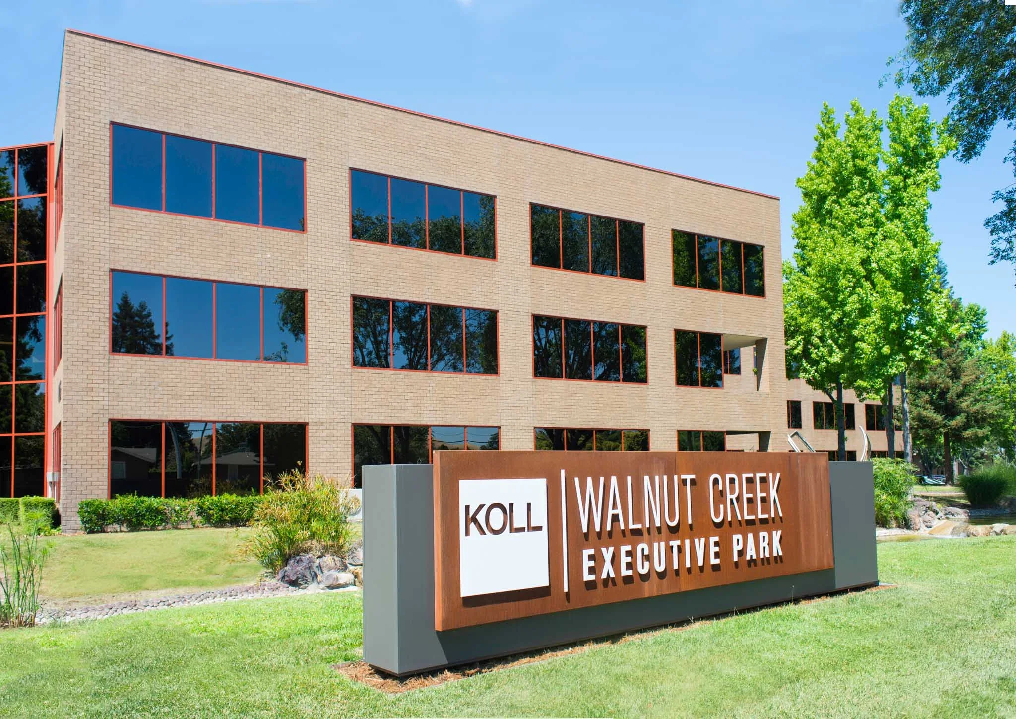 Walnut Creek Executive Park office campus signage — Chase Merritt