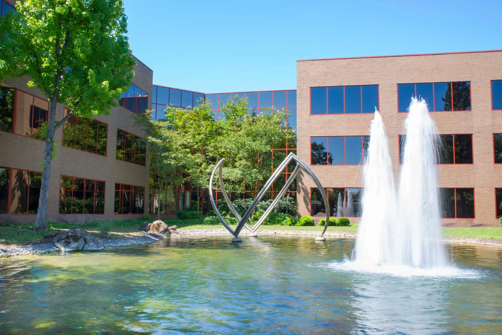 Walnut Creek Executive Park office campus with fountain and landscaped grounds — Chase Merritt